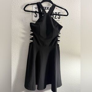Speechless Black Halter Sundress Cocktail Size 9